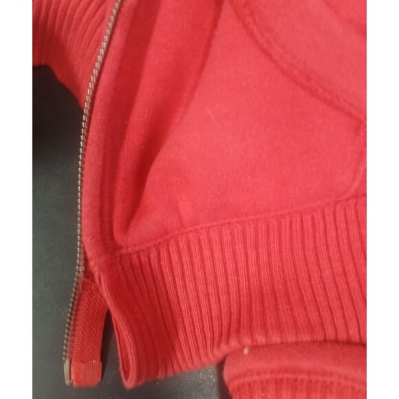 Aeropostale Fur Lined Zip Up Hoodie Size Medium Large Spell out Logo - Picture 11 of 16